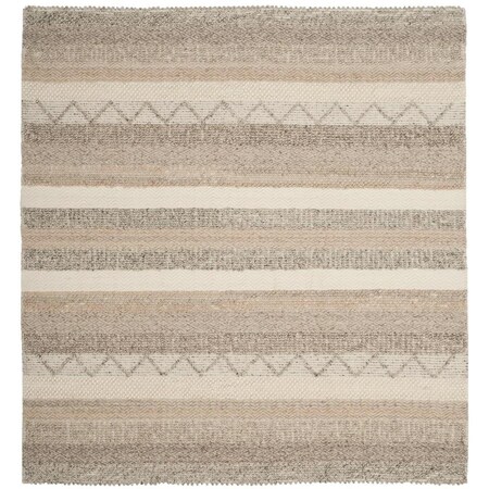 Safavieh Natura Square Hand Woven Rug, Beige - 6 X 6 Ft. NAT101A-6SQ